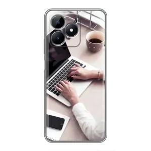 Силіконовий бампер (Працівники) на Realme C51 (Офісний працівник)
