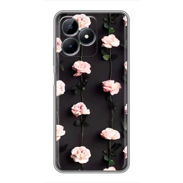 Чехол с рисунком «Розы» для Realme C51 Чехол с рисунком «Розы» для Realme C51