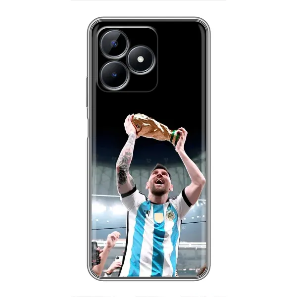 Чохол з малюнком «Щасливий Мессі» для Realme C51 Чохол з малюнком «Щасливий Мессі» для Realme C51