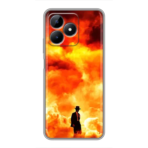 Чехол с рисунком «Взрыв» для Realme C51