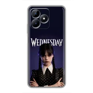 Чехлы с принтом Уэнсдей на Realme C51 (Wednesdey)