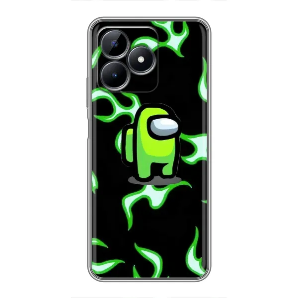 Чехол с рисунком «Яркий игрок» для Realme C51 Чехол с рисунком «Яркий игрок» для Realme C51