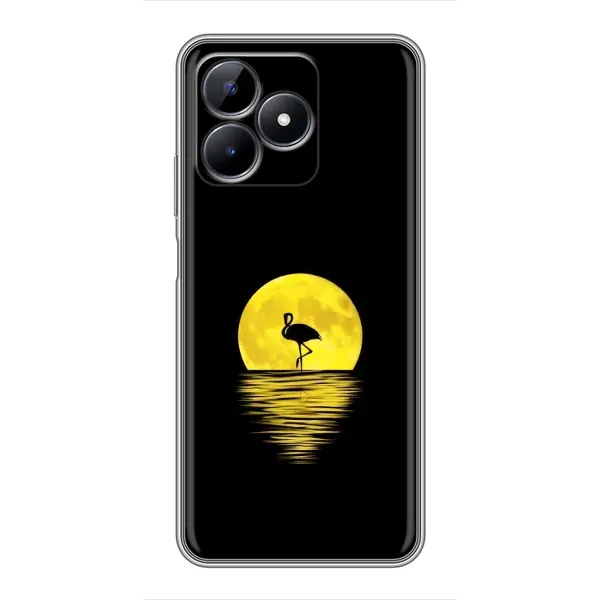Чехол с рисунком «Желтый Закат» для Realme C51 Чехол с рисунком «Желтый Закат» для Realme C51