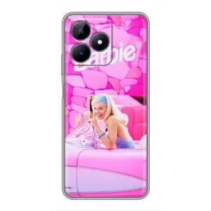 Силиконовый Чехол Барби Фильм на Realme C51 (Зставка)