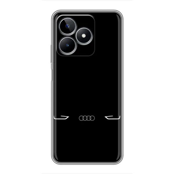 Чехол с рисунком «Силует Audi» для Realme C53 Чехол с рисунком «Силует Audi» для Realme C53