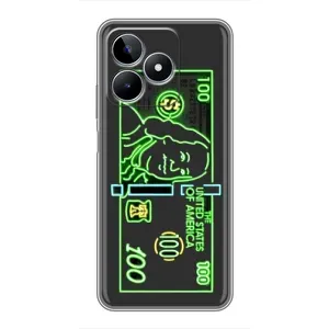 Чехол (Дорого -богато) на Realme C53 (Баксы)
