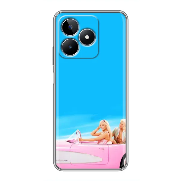 Чехол с рисунком «Барби и Кен» для Realme C53