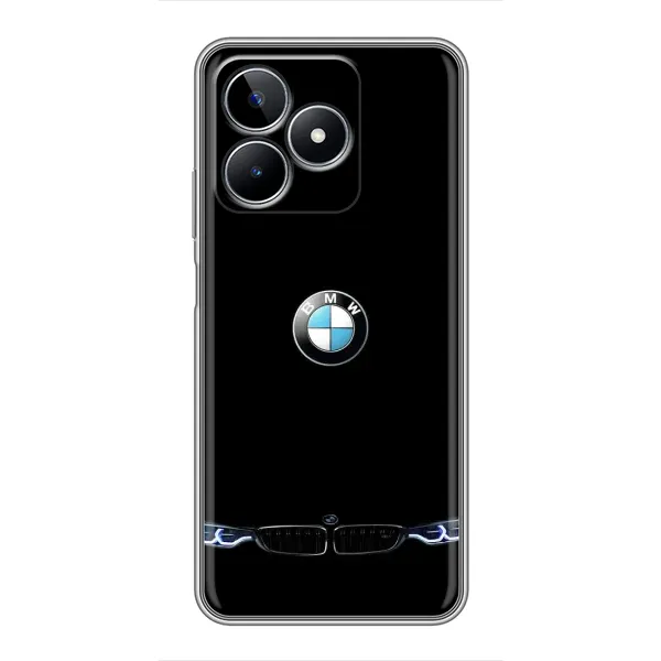 Чехол с рисунком «Черный BMW» для Realme C53 Чехол с рисунком «Черный BMW» для Realme C53