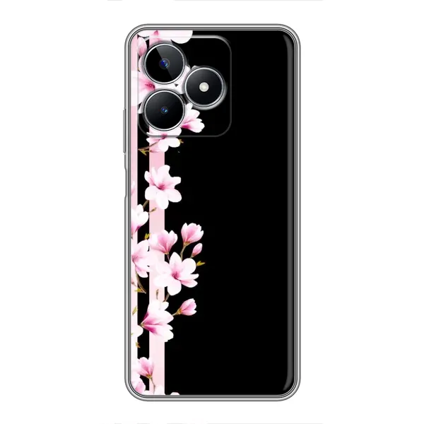 Чехол с рисунком «Цветочки» для Realme C53