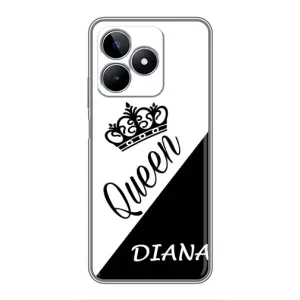 Именные  Женские Чехлы для Realme C53 (DIANA)