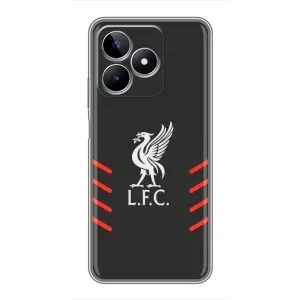 Силиконовые Чехлы принт Футбол на Realme C53 (Эмблема Liverpool)