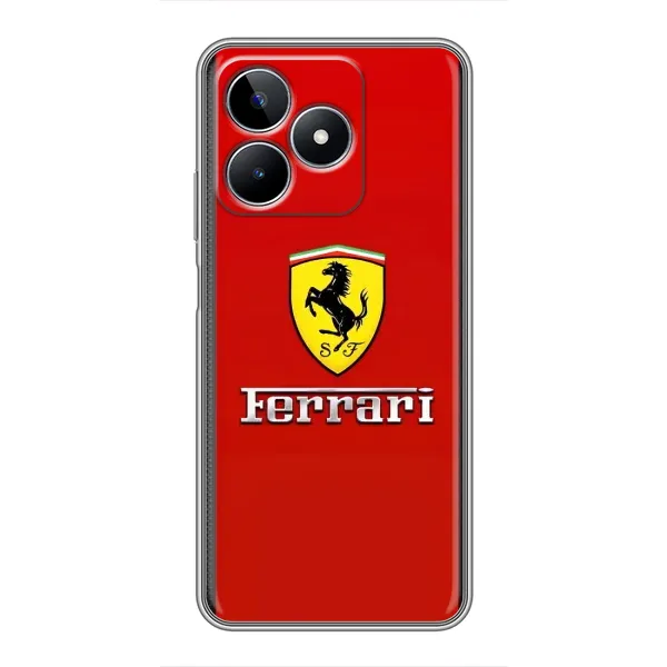 Чехол с рисунком «Ferrari Logo» для Realme C53 Чехол с рисунком «Ferrari Logo» для Realme C53