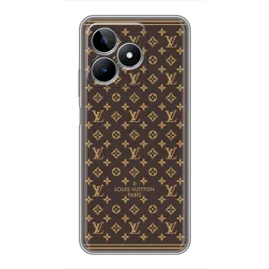 Силиконовый чехол для Realme C53 (ФОН Louis Vuitton Paris)