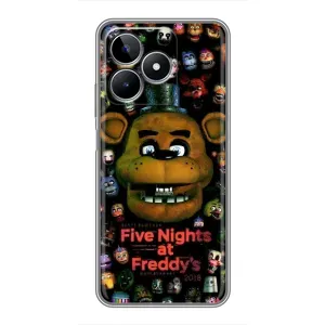 Чехлы Пять ночей с Фредди для Реалми с53 (Freddy)