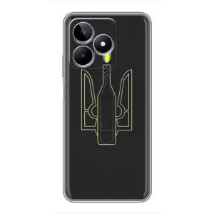 Чехол с картинкой (Патриотический ГЕРБ) на Realme C53 (Герб - Молотова)