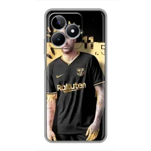 Силиконовый Чехол Realme C53 (Gold Neymar)