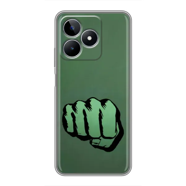 Чехол с рисунком «Халк» для Realme C53