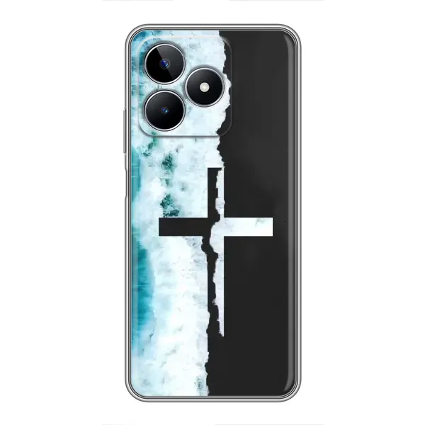 Чехол с рисунком «Хрест» для Realme C53