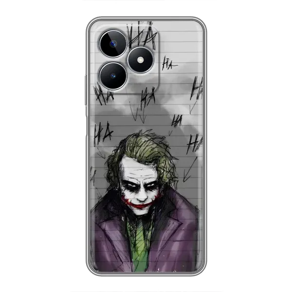 Чехол с рисунком «Joker клоун» для Realme C53 Чехол с рисунком «Joker клоун» для Realme C53