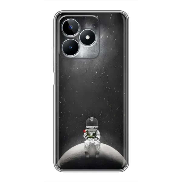 Чехол с рисунком «Космонавт романтик» для Realme C53 Чехол с рисунком «Космонавт романтик» для Realme C53