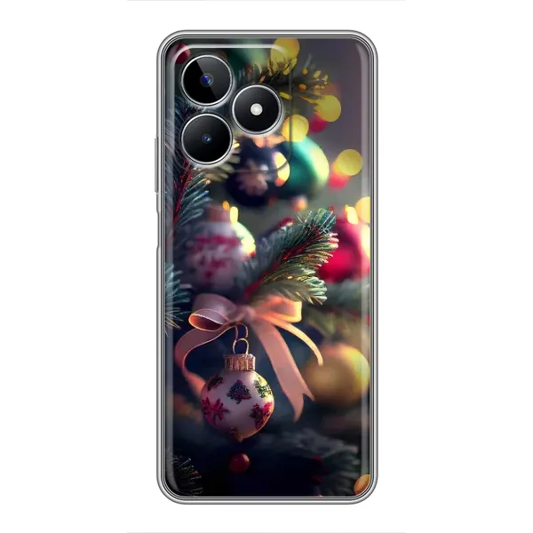 Чехол с рисунком «Красивая елочка» для Realme C53 Чехол с рисунком «Красивая елочка» для Realme C53
