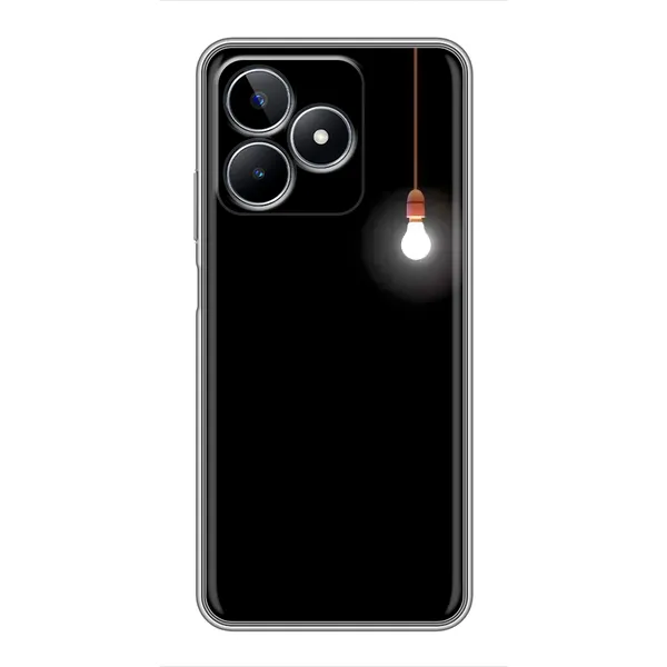 Чехол с рисунком «Лампочка» для Realme C53 Чехол с рисунком «Лампочка» для Realme C53