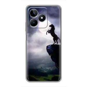 Чохли з зображенням різних тварин на Realme C53 (Кінь)