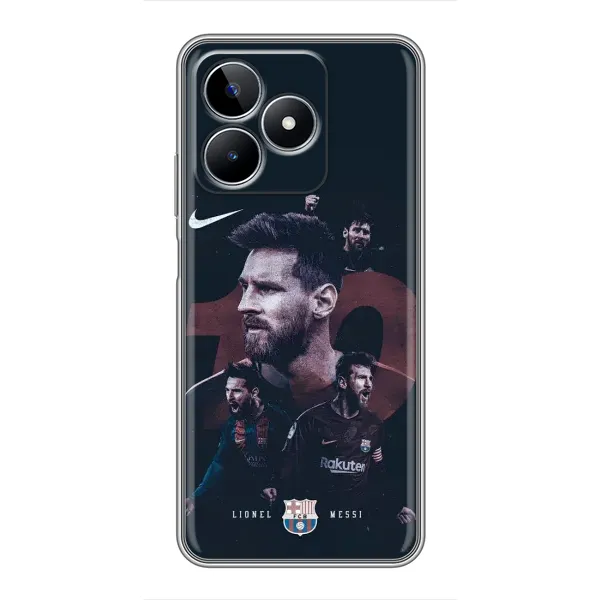 Чехол с рисунком «Месси 10» для Realme C53