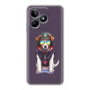 Чехол с принтом Собаки Патрон для Realme C53 (Модный Патрон)