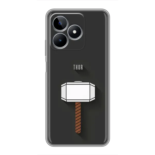 Чехол с рисунком «Молот Тора» для Realme C53
