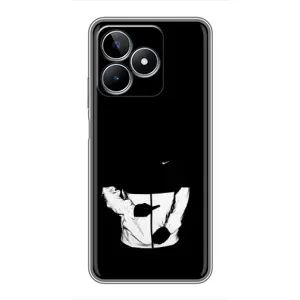 Силиконовый Чехол на Realme C53 с картинкой Nike (Nike стиль)