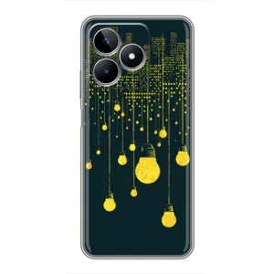 Силіконові Чохли Коханій людині для Realme C53 (Нічне місто)