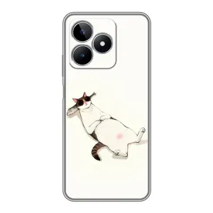 Чохол на тематику: Коти для Realme C53 (Відпочинок)