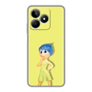 Чехол Головоломка для Realme C53 - (AlphaPrint) (Радость)