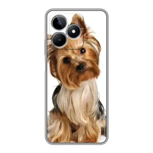 Чохол (ТПУ) Милі песики для Realme C53 (Пес Терьєр)