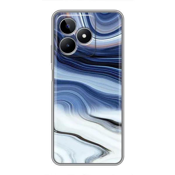 Чехол с рисунком «Светлый мрамор» для Realme C53 Чехол с рисунком «Светлый мрамор» для Realme C53