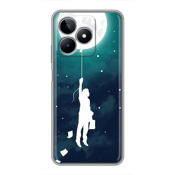 Чехол с рисунком «To The moon» для Realme C53 Чехол с рисунком «To The moon» для Realme C53