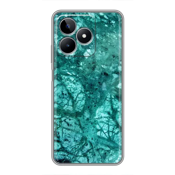 Чехол с рисунком «Зеленый мрамор» для Realme C53 Чехол с рисунком «Зеленый мрамор» для Realme C53