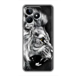 Чохол з картинкою на Realme C53 (Злий Лев)
