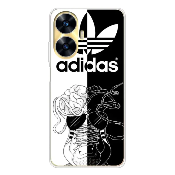 Чехол с рисунком «Adidas шнурки» для Realme C55 Чехол с рисунком «Adidas шнурки» для Realme C55