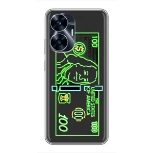 Чехол (Дорого -богато) на Realme C55 (Баксы)