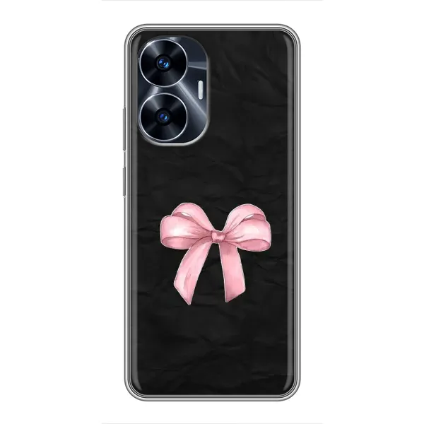 Чехол с рисунком «Бантик» для Realme C55 Чехол с рисунком «Бантик» для Realme C55