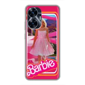 Силиконовый Чехол Барби Фильм на Realme C55 (Барби Марго)