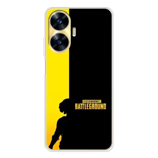 Чехол с рисунком «Battlegrounds» для Realme C55 Чехол с рисунком «Battlegrounds» для Realme C55