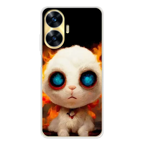 Чехол с рисунком «Бавовнятко» для Realme C55 Чехол с рисунком «Бавовнятко» для Realme C55