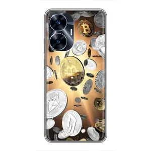 Чехол (Дорого -богато) на Realme C55 (Биток)