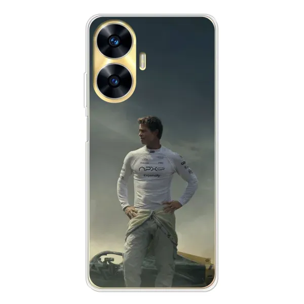 Чехол с рисунком «Бред Питт» для Realme C55 Чехол с рисунком «Бред Питт» для Realme C55