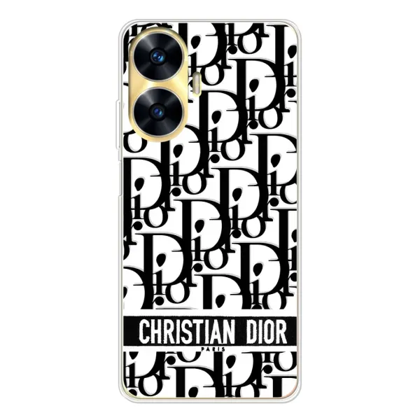 Чехол с рисунком «Christian Dior» для Realme C55