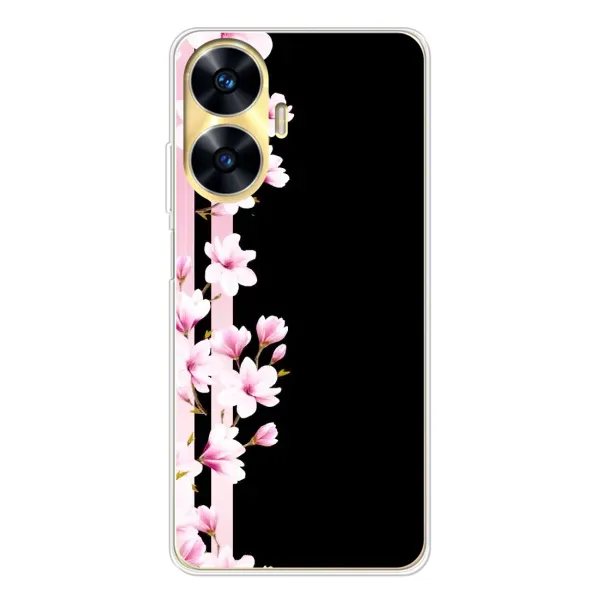 Чехол с рисунком «Цветочки» для Realme C55 Чехол с рисунком «Цветочки» для Realme C55