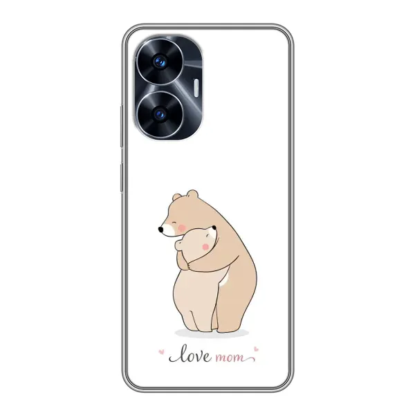 Чехол с рисунком «Для мам» для Realme C55 Чехол с рисунком «Для мам» для Realme C55
